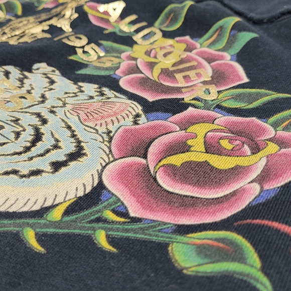 Christian Audigier DEADSTOCK Y2K flare sweats Sz S RARE!!!! - Picture 10 of 16